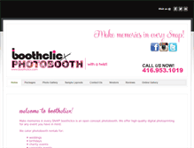 Tablet Screenshot of boothclicx.com